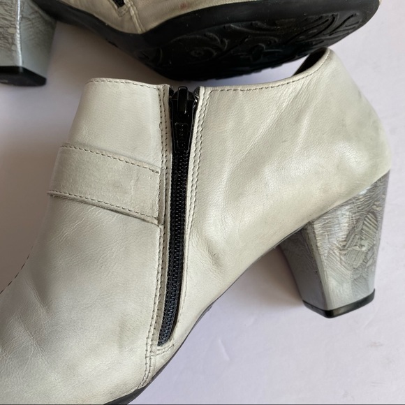 MACIEJKA peep-toe bootie shoe EU38 - Picture 4 of 9